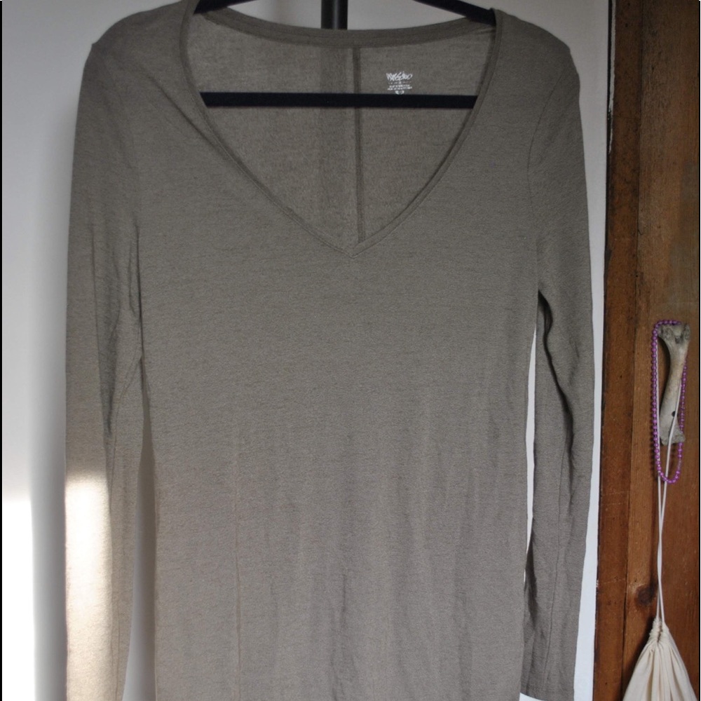 Oversized vneck